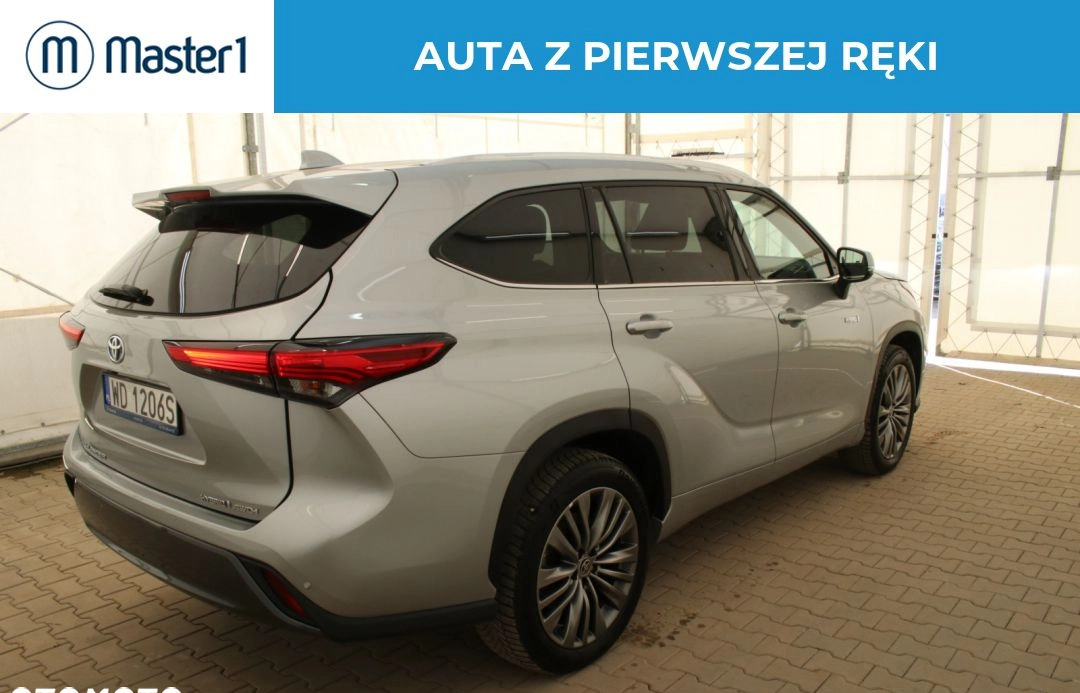 Toyota Highlander cena 208850 przebieg: 30409, rok produkcji 2021 z Rydzyna małe 191